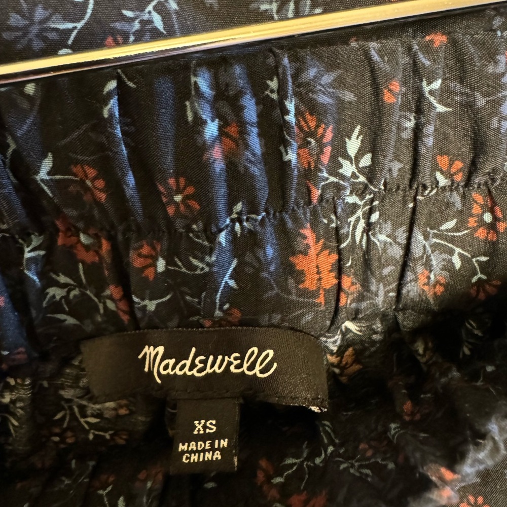 NEW Madewell floral pants - Picture 8 of 8
